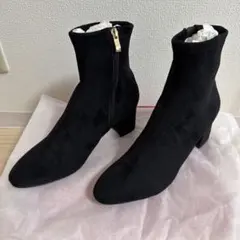 オリエンタルトラフィック　黒　スウェードブーツ　L