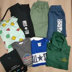 コンバース PUMA UNIQLO グローバルワーク まとめ売り 140 男の子