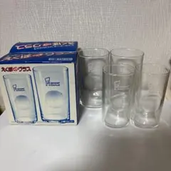 ミスタードーナツ　えくぼペアグラス　2セット