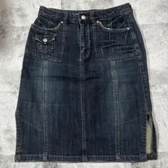00's vintage デニムスカート カジュアル ノームコア y2k