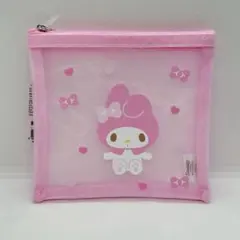 ★韓国限定 マイメロ スクエア メッシュポーチ (中) 2025新作★