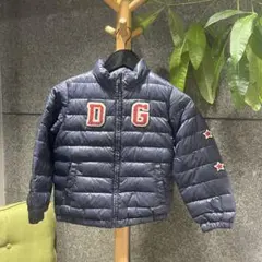 DOLCE&GABBANA フード付きダウンジャケット ブルー - メルカリ