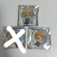 ヘタリア おえかきっちょ 缶バッジ&アクキーセット アメリカ