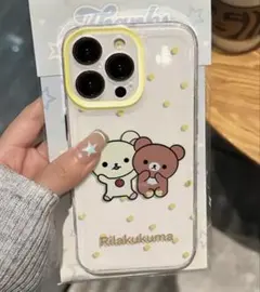コリラックマ iPhone15 スマホケース