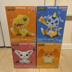 デジモン アドベンチャー SOFIMATES フィギュアセット 4体