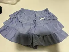 フリル付きライトブルー半ズボン 100cm