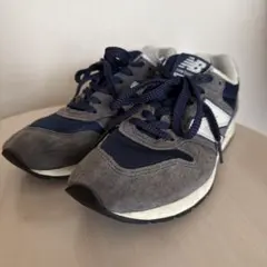 New Balance 580 スニーカーグレー青US8/26.0cm m781 - メルカリ