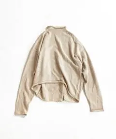 トゥデイフル ♡ ラウンドヘムリネンニット