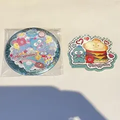 サンリオ　BIG缶バッジ2 ハンギョドン　セット
