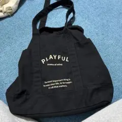 JOUET ブラック トートバッグ PLAYFULのサムネイル