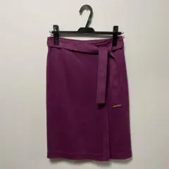 サッシュ付きナロータイトスカート