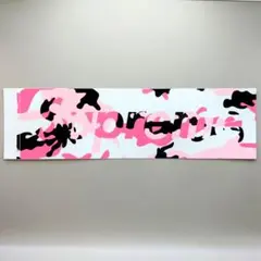 SUPREME CAMO PINK BOX LOGO STICKER