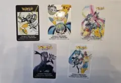 ポケモン　初音ミク ららぽーと 特典 クリアカード イラスト　全5種