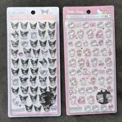 【正規品】サンリオボンボンドロップ　クロミ・キティのシールセット