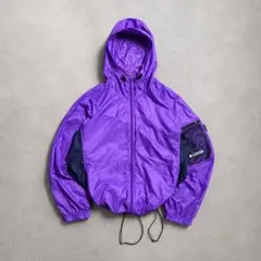 00s Columbia shell jacket ドローコード 短丈 - メルカリ