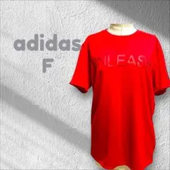 アディダス Tシャツ トップス スポーツ トレーニング 速乾 L レッドのサムネイル