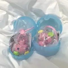 たまごっち　カラフルマルチチャーム　ふらわっち　2個セット　ガシャポン