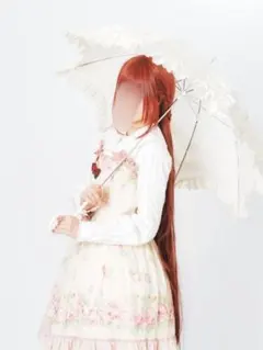 茶髪 ロングウィッグ　CLASSE サラ 耐熱 天堂真矢 甘ロリ コスプレのサムネイル