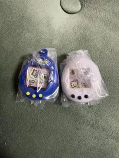 たまごっち シャカシャカチャームコレクション ブルー＆白セット