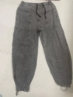GU デニム ジョガーパンツ Lサイズ　セット