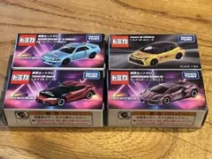 東京オートサロン 2026限定　トミカ4台セット　スープラ、スカイライン、ランボ