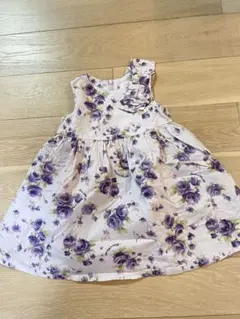 【値下げ】タルティーヌ　冬ワンピース　　100 秋　冬　結婚式　発表会