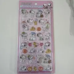【正規品】スヌーピー&きょうだいたち　ボンボンドロップシール