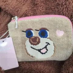 新品　フェイラー　ドアップテディガール　L字型ポーチ　ニナ