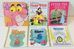 a Little Golden Book ディズニー ピンクパンサー 英語 6冊