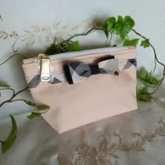 新品BLUE LABEL ブルーレーベル リボン付きポーチ