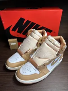 ナイキ ウィメンズ エアジョーダン1 プラリネ　未使用品　size27.0㎝