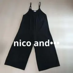 niko and ... サロペット ブラック Mサイズのサムネイル