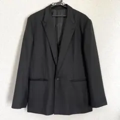 【美品】 Lui’s （ルイス） オーバーサイズ テーラード ジャケット 黒 S Lui's（ルイス）の「コード付ジャケット（テーラードジャケット