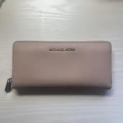 MICHAEL KORS モノグラム ラウンドファスナー 長財布 - メルカリ