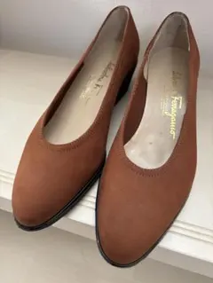 Salvatore Ferragamo ブラウンパンプス サイズ6