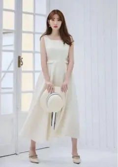 Herlipto Classic Floral Jacquard Dress