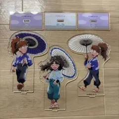 忍たま乱太郎　みんなで下町散策　鉢屋三郎 不破雷蔵 竹谷八左ヱ門アクリルスタンド