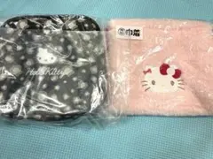 ハローキティ　スクエアポーチ　巾着
