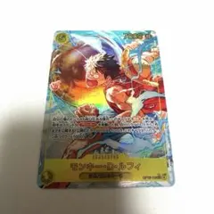 モンキー・Ｄ・ルフィ 【シークレット】【黄】【OP15-119】　パラレル