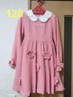 女の子 ワンピース　セレモニー　120メゾピアノ