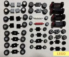 LEGO 車 軸 タイヤ 12台分 まとめ売り A-102