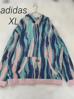 PAKAIAN adidas アディダス　マーブル　パーカー　XL コットン
