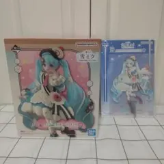 【未開封品】一番くじ 雪ミク フィギュア＆アクリルスタンド セット