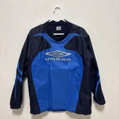 UMBRO アンブロ ウィンドブレーカー 青黒 断熱素材