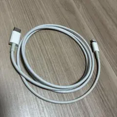 USB-C to Lightningケーブル 約1メートル ホワイト 動作確認済