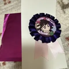 鬼滅の刃 栗花落カナヲ コサージュ風缶バッジ