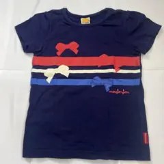 お値下げ⭐︎moujonjon リボン柄 Tシャツ 110cm