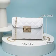 SHEIN キルティング ミニ ショルダーバッグ