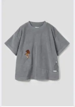 【グラニフ】トムとジェリー Tシャツ グレー 120cmのサムネイル