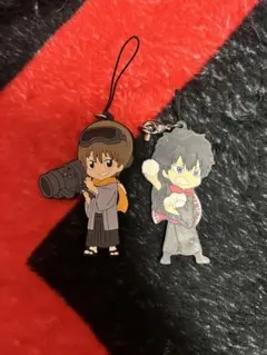 J-World限定 ラバーストラップ 銀魂 沖田 土方